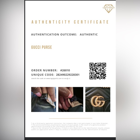 Gucci GG Marmont Black Flap Bag; EUC COA - Picture 13 of 13